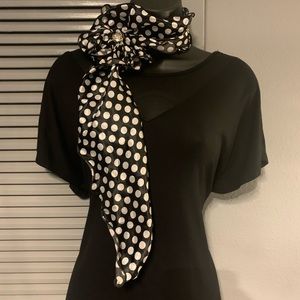 ❗️Final Sale Before Donation Polka-dot Scarf